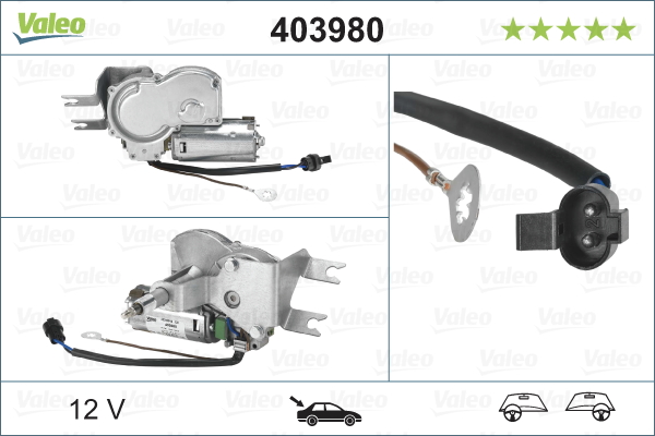 Motor stieračov VALEO